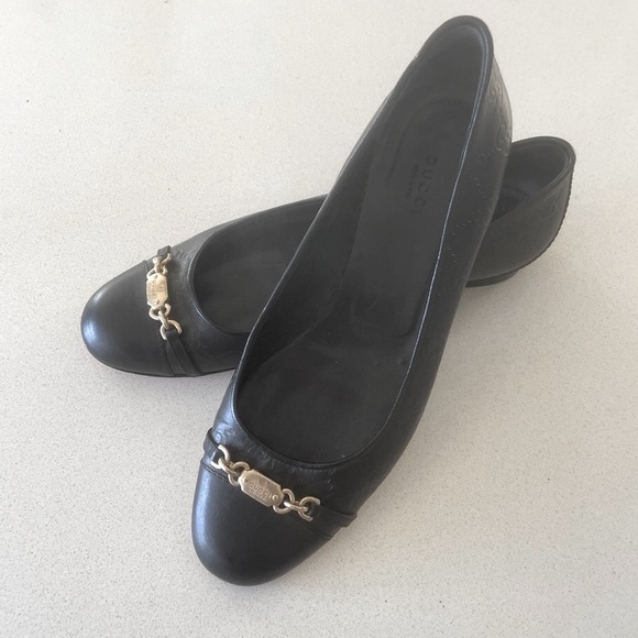Gucci black flats size 8.5B - Picture 2 of 8